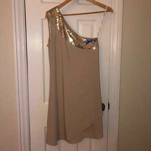 Calvin Klein One Shoulder Dress